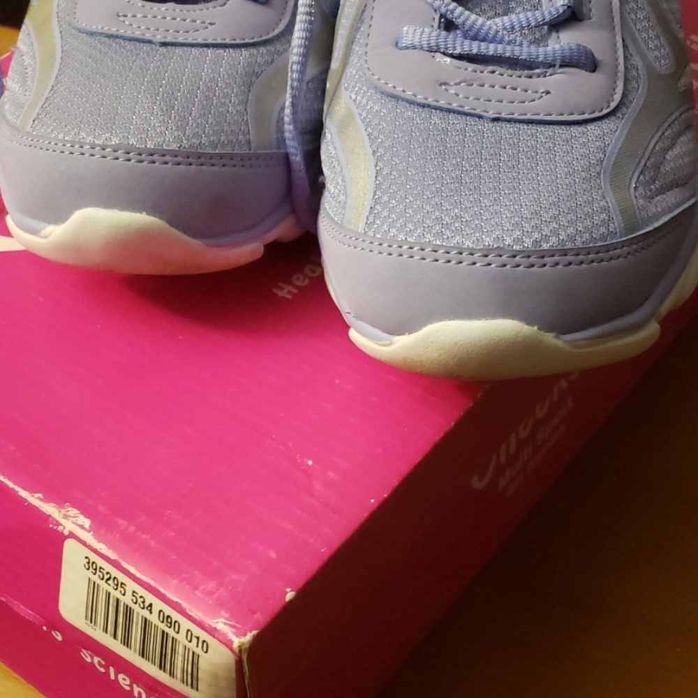Cheeks Multi Sports Gel Trainers Size 9W - Picture 5 of 8